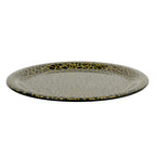 Ariya Melamine 11 Inch Black Base P2 Serving Plate Set 4