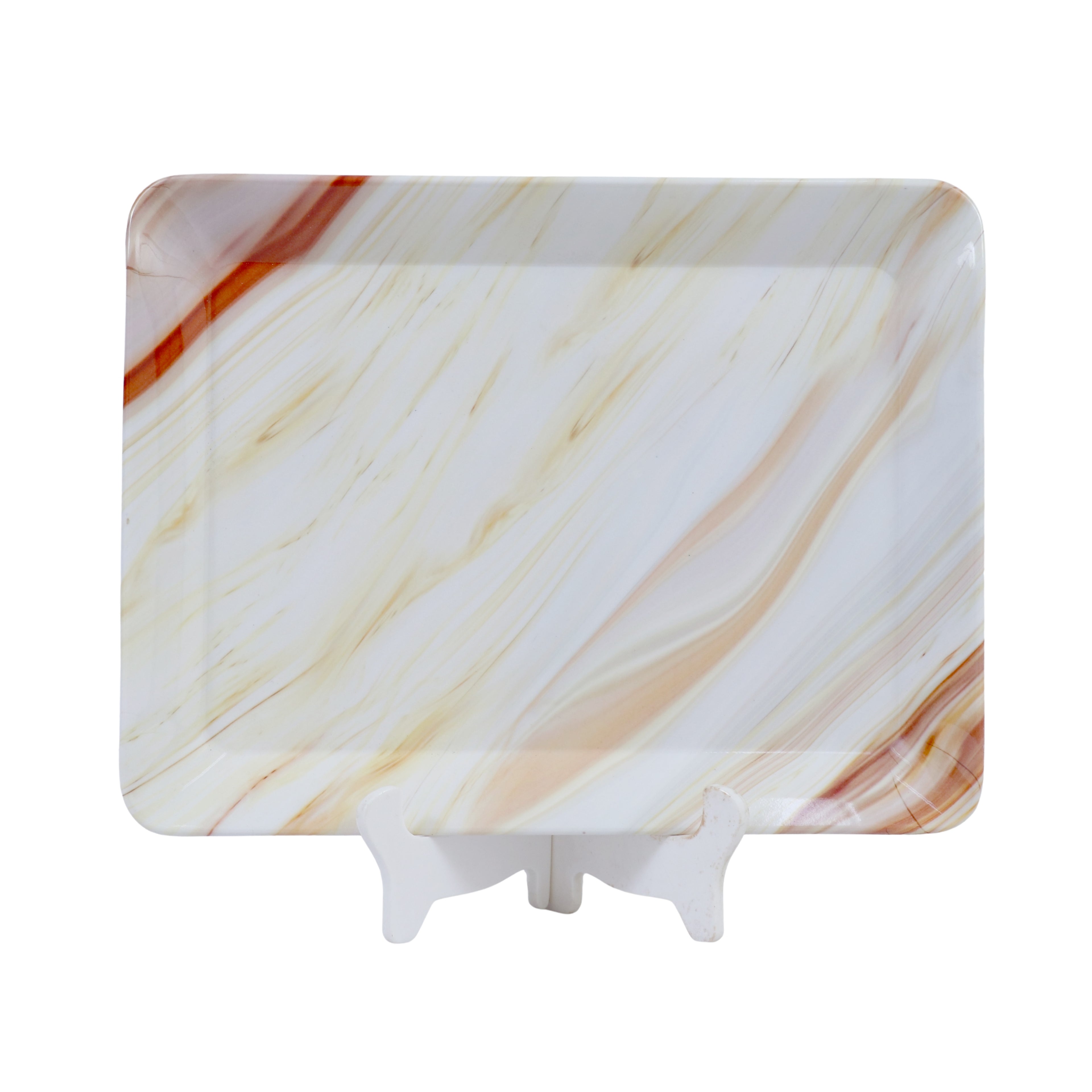 Ariya Melamine Tray Set Multicolor Easy to Clean