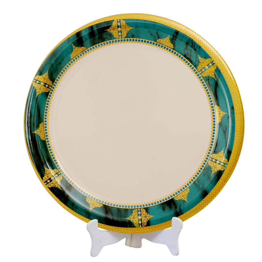 Ariya 11 Inch Melamine Dinner Plate Set | Pack of 4 | Durable & Lightweight