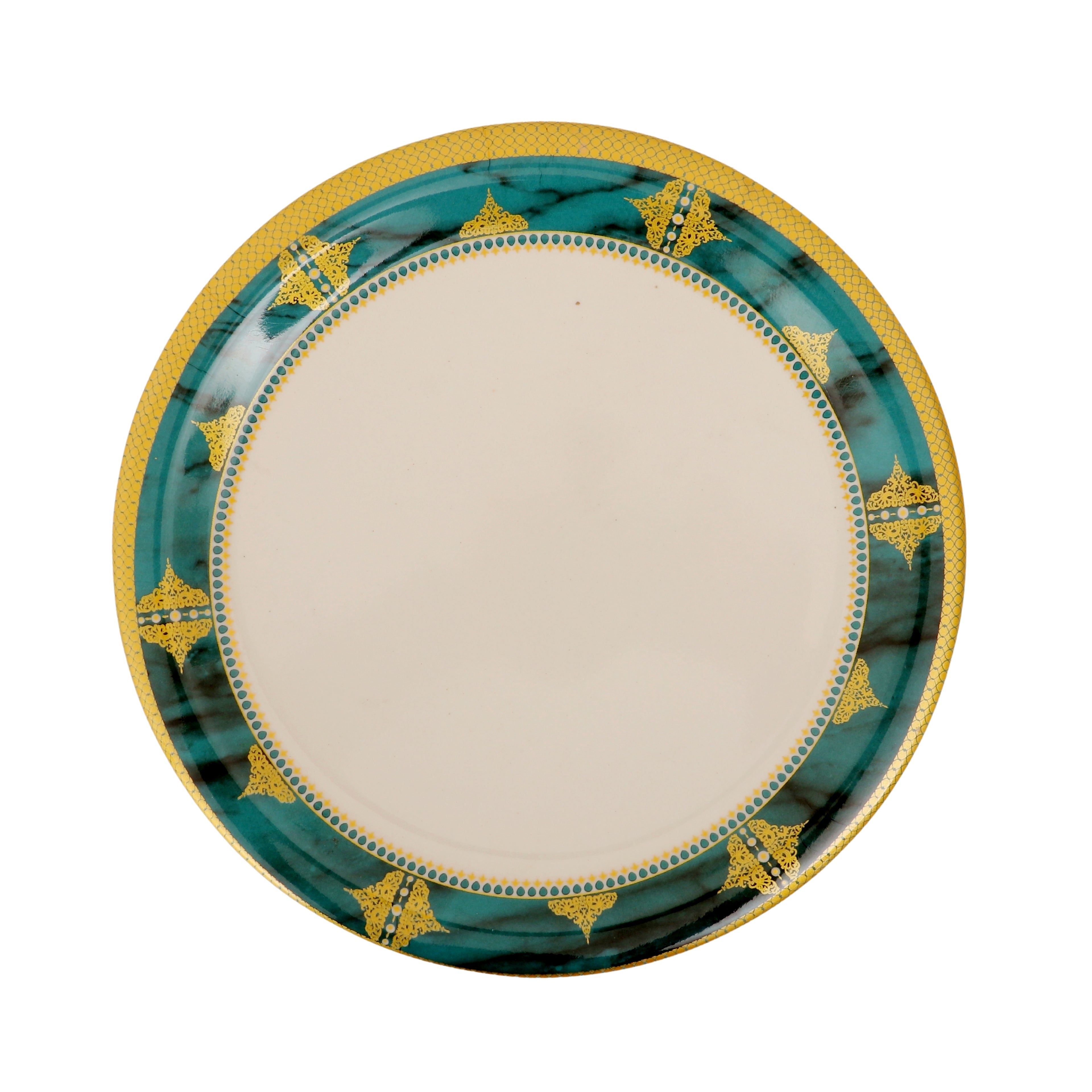 Ariya Melamine 11 Inch Dinner Plate | Durable & Lightweight Plate for Daily Use | Pack of 6