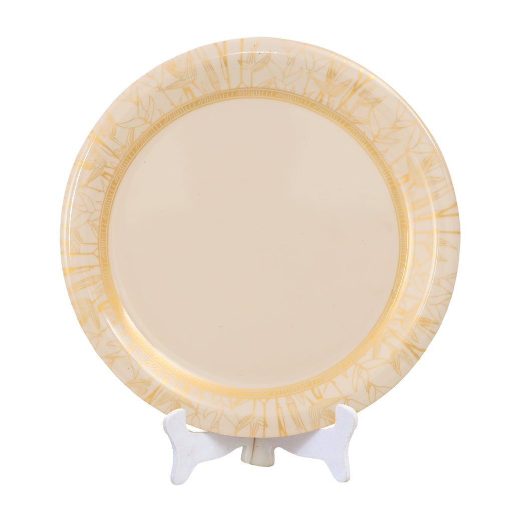 Ariya Melamine 11 Inch Dinner Plate | Durable & Lightweight Plate for Daily Use | Pack of 6