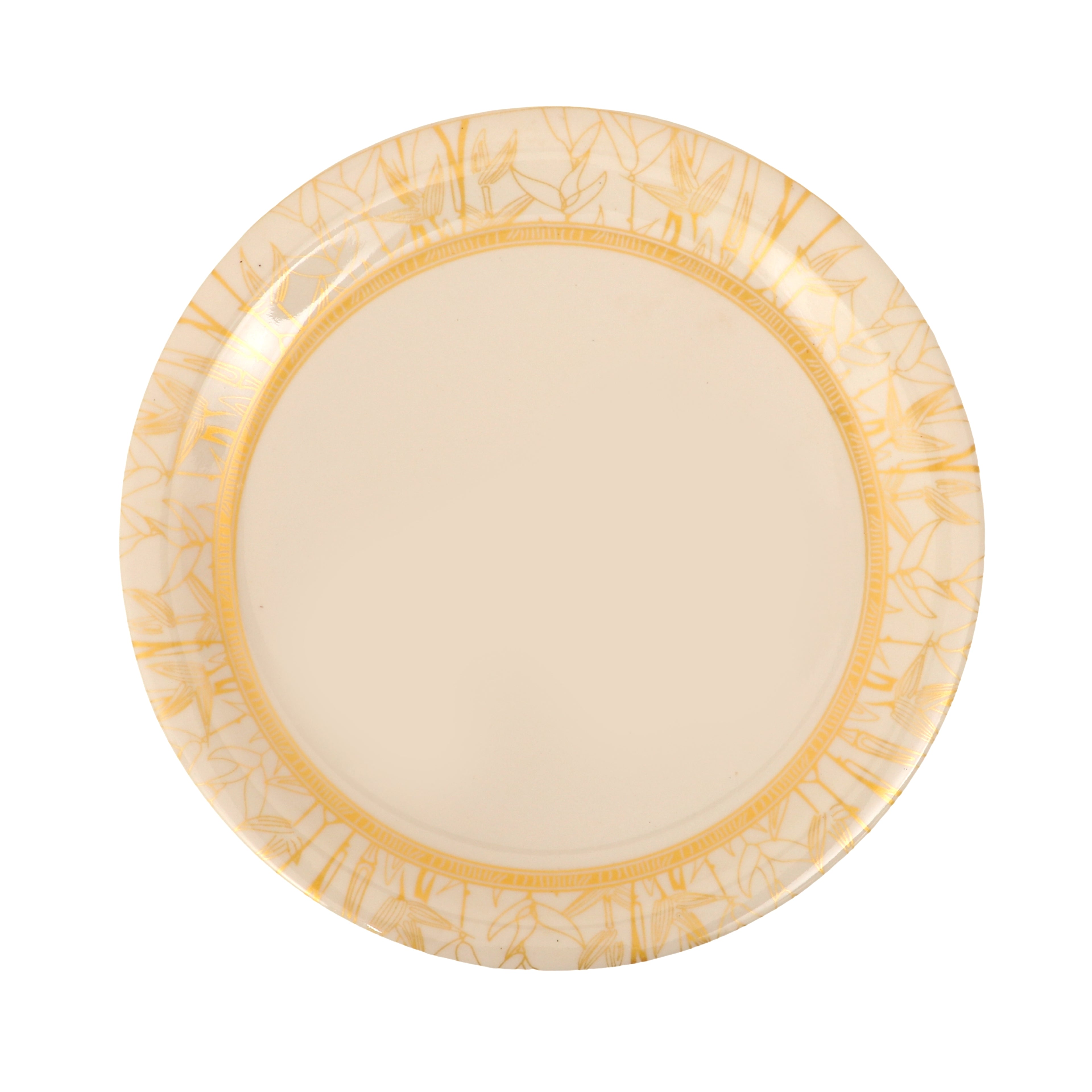 Ariya Melamine 11 Inch Dinner Plate | Durable & Lightweight Plate for Daily Use | Pack of 6