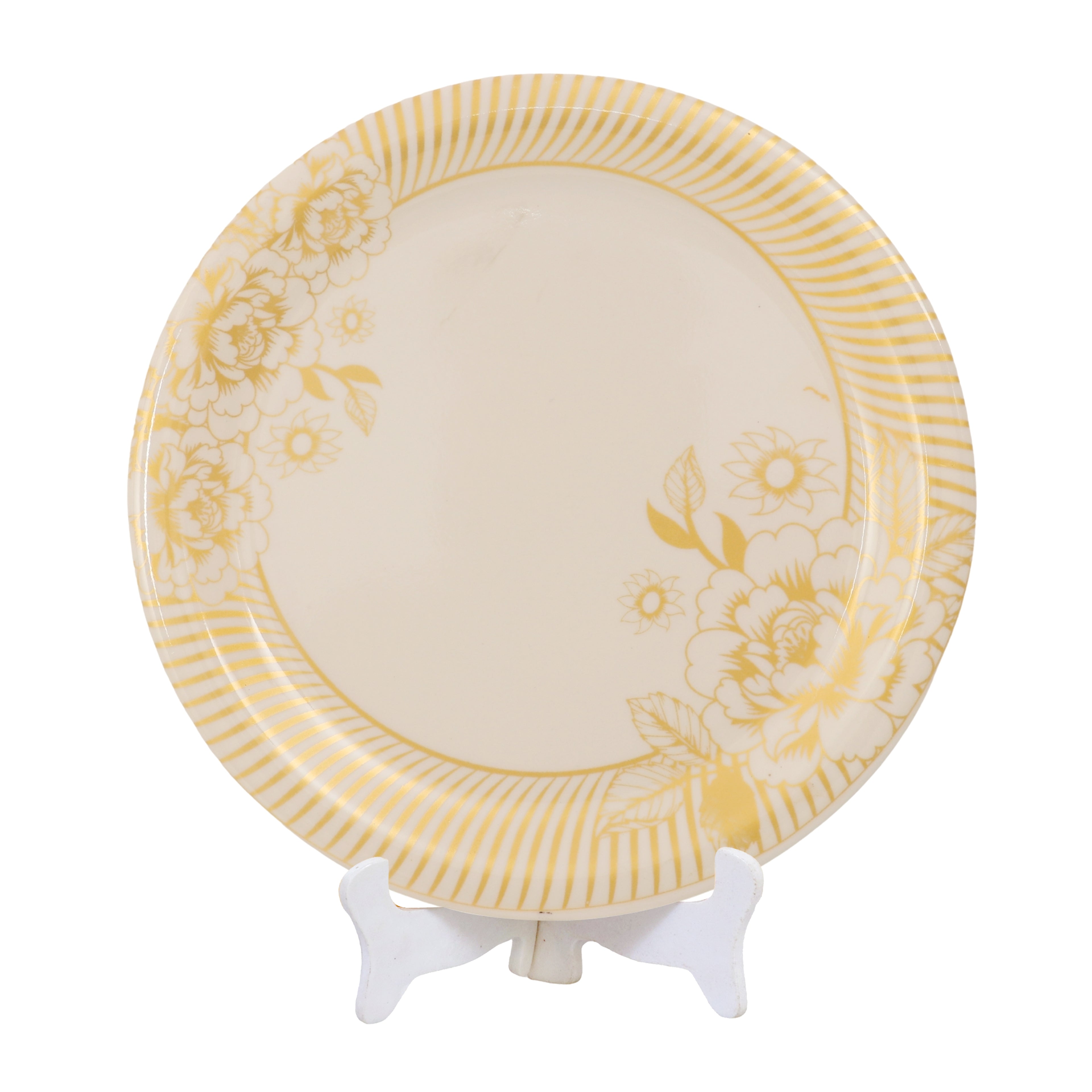 Ariya Melamine 11 Inch Dinner Plate | Durable & Lightweight Plate for Daily Use | Pack of 6