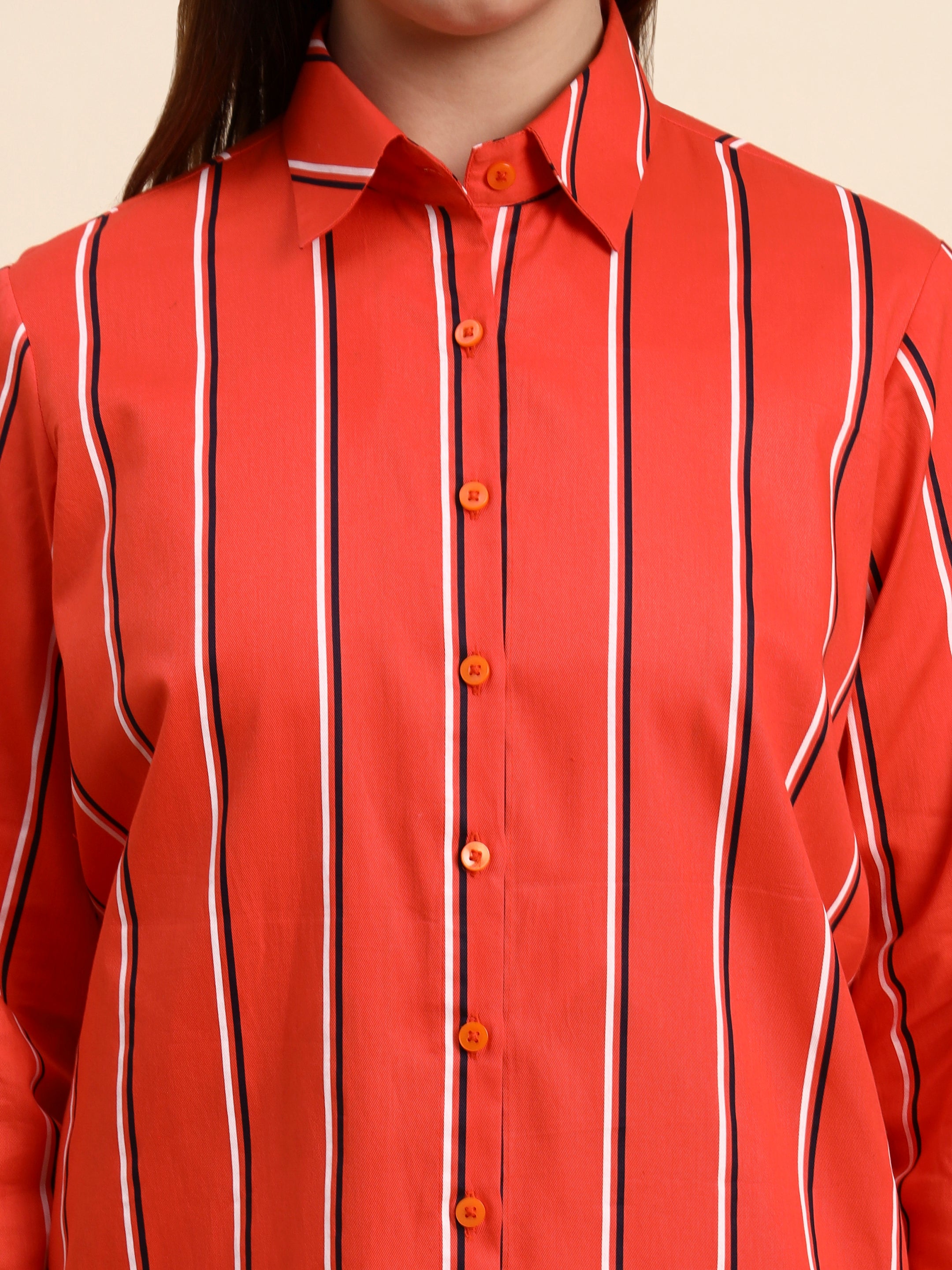 Scarlet Stripe Co-ord Set