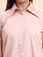 Striped Co-ord Set (Blush Pink)