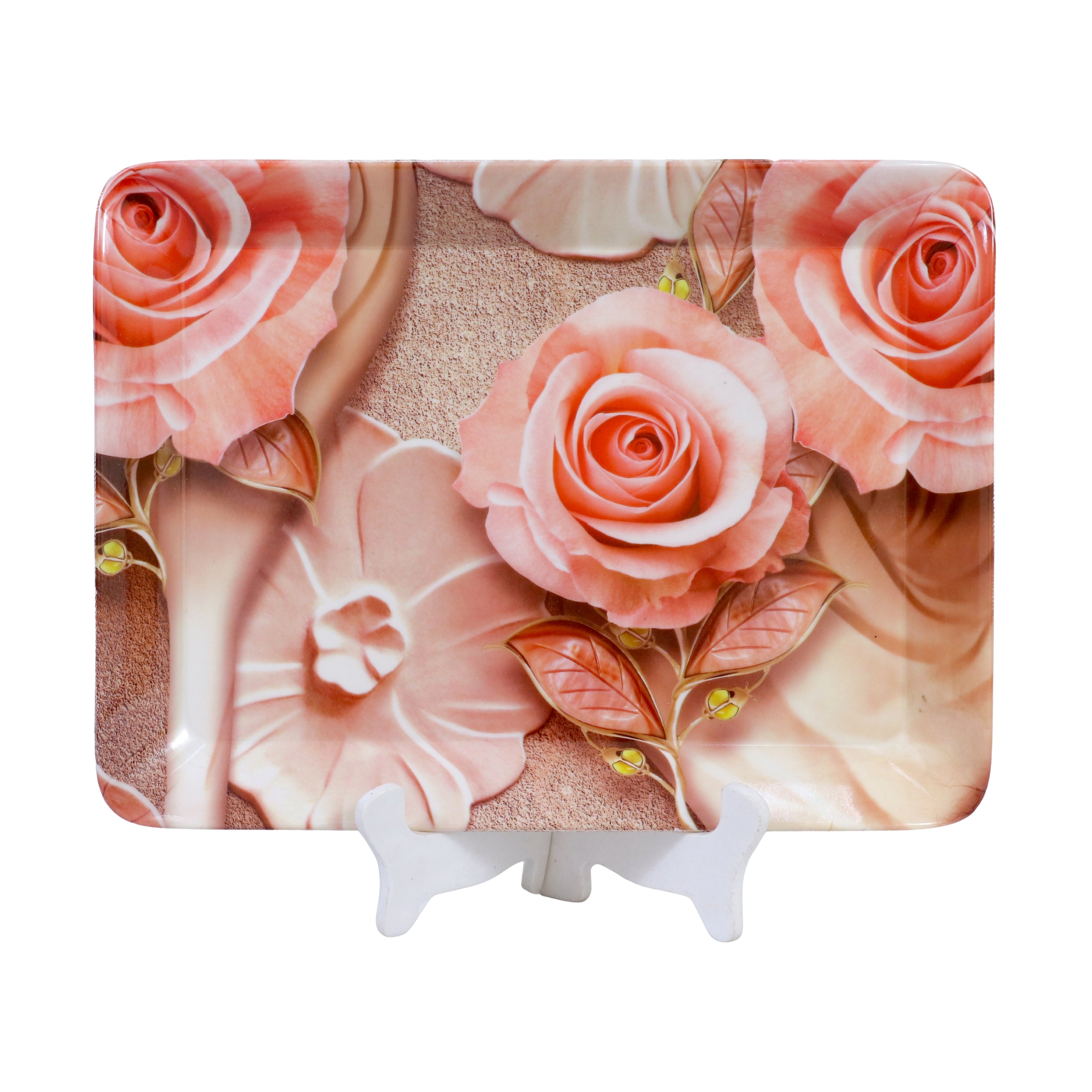 Ariya Multicolor Serving Tray Set for Home & Office