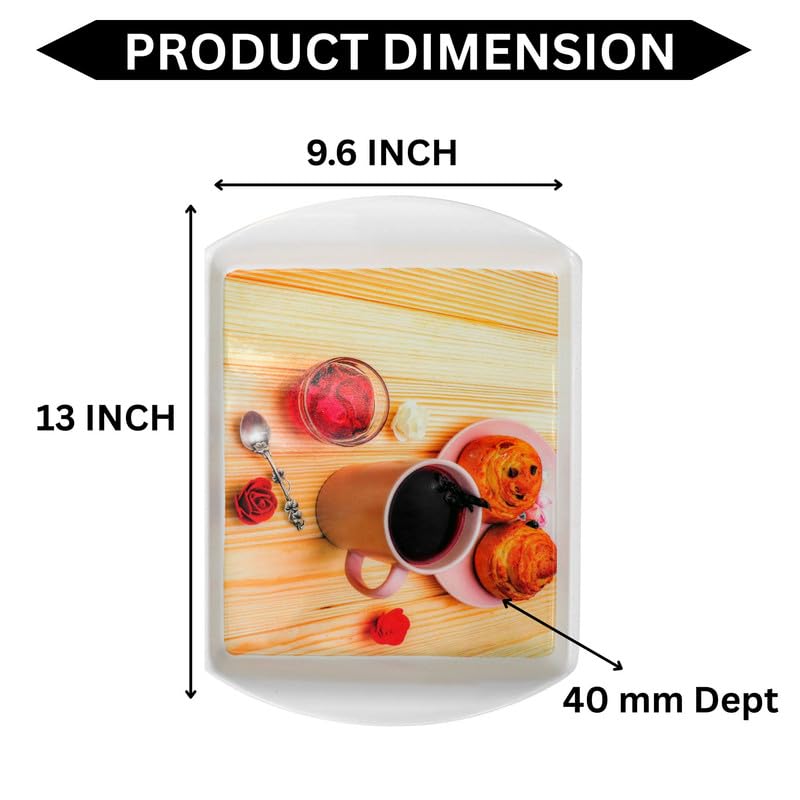 Ariya Melamine Rectangular Tray Set of 2 – Coffee Moments