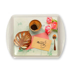 Ariya Melamine Rectangular Tray Set of 2 – Sunrise Delight