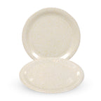 Ariya Melamine 11"Inch Dinner Plate | Gold-Cream | Pack of 6