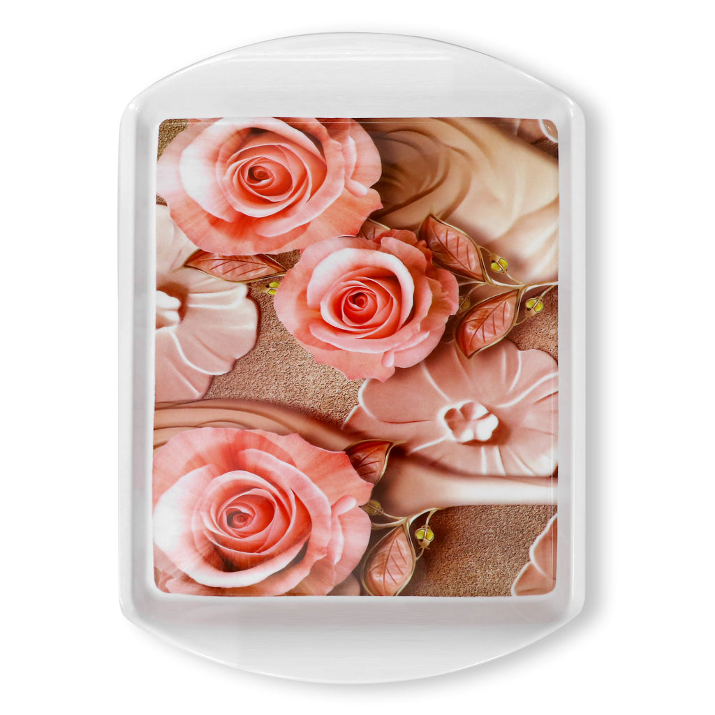 Ariya Melamine Rectangle Serving Tray Set of 2 – Multicolor, Easy to Clean