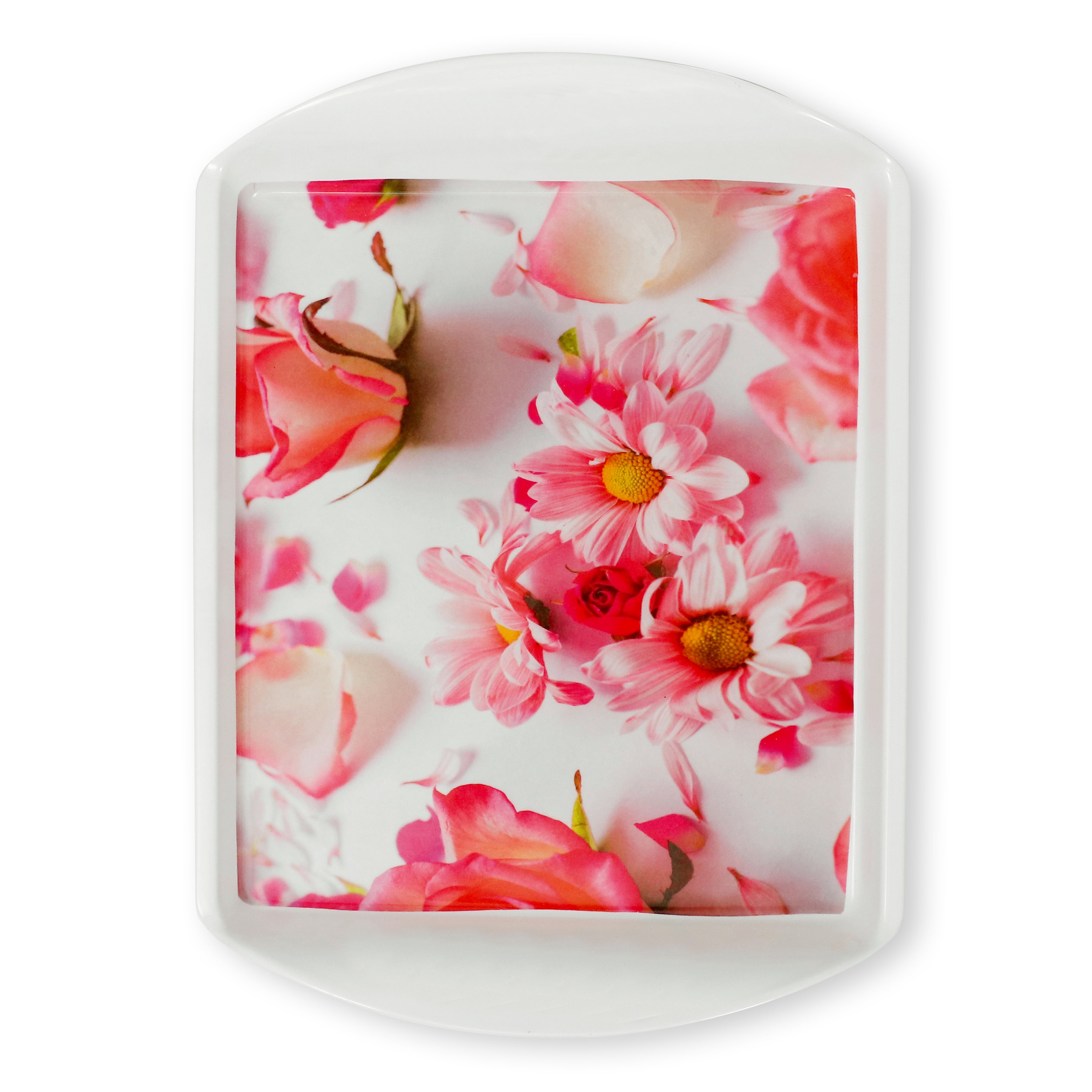 Ariya Melamine Rectangle Serving Tray Set of 2 – Multicolor, Easy to Clean