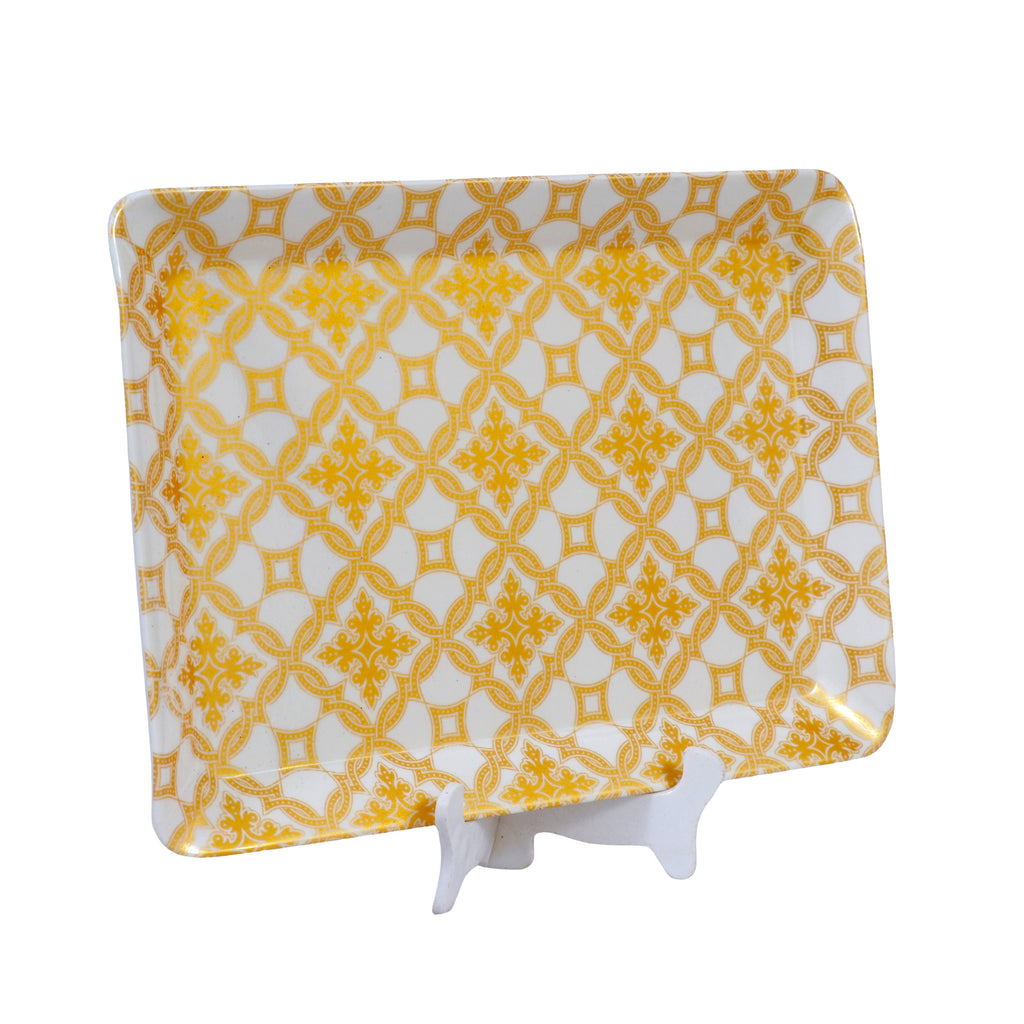 Ariya Rectangle Tray Pack of 2 for Dishes & Drinks