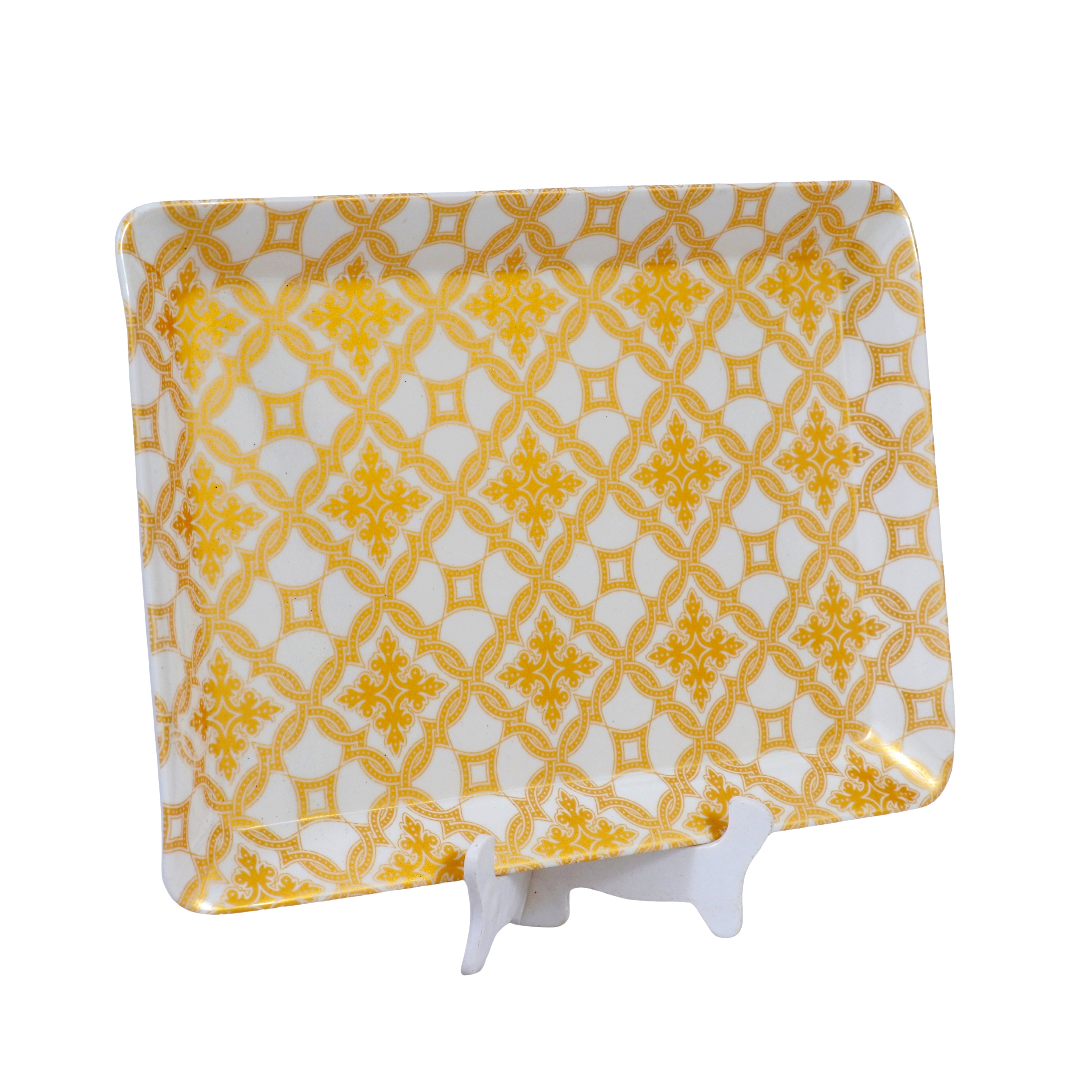 Ariya Rectangle Tray Pack of 2 for Dishes & Drinks