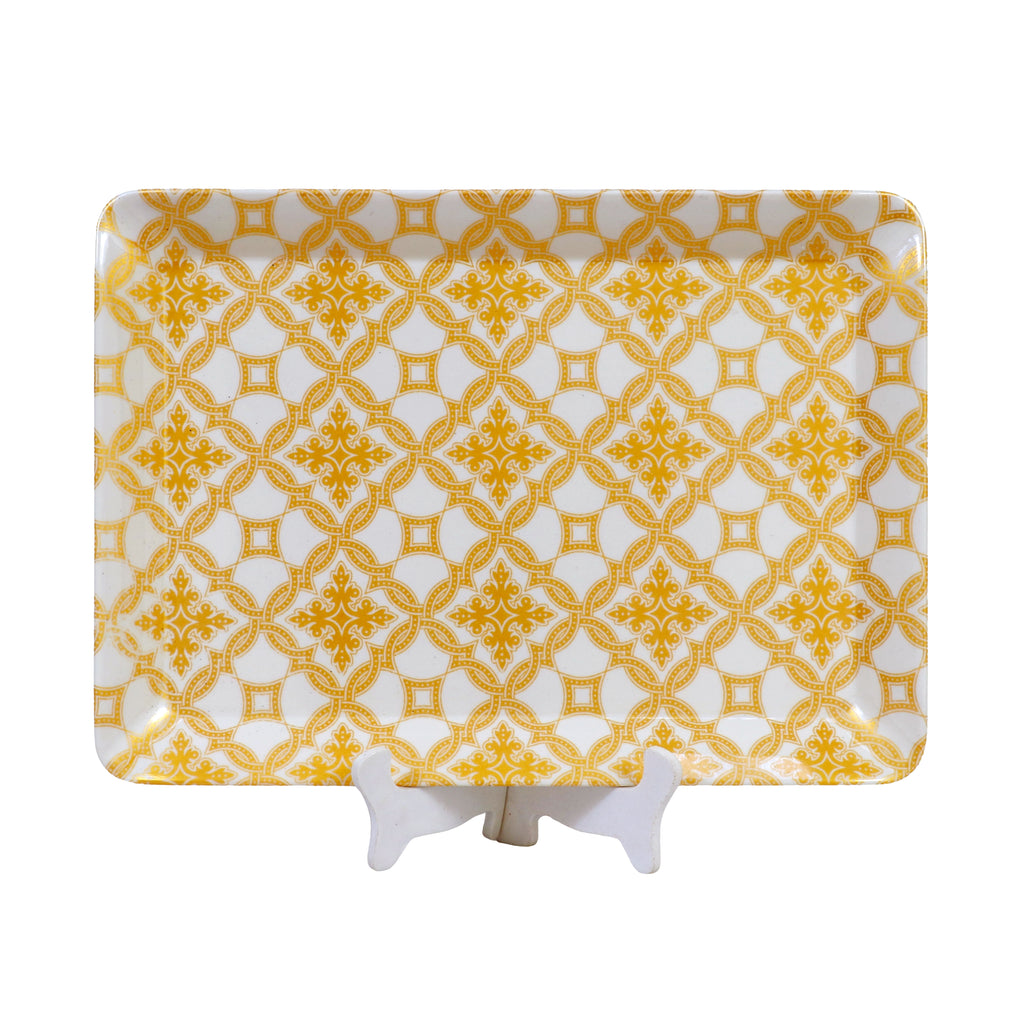 Ariya Rectangle Tray Pack of 2 for Dishes & Drinks