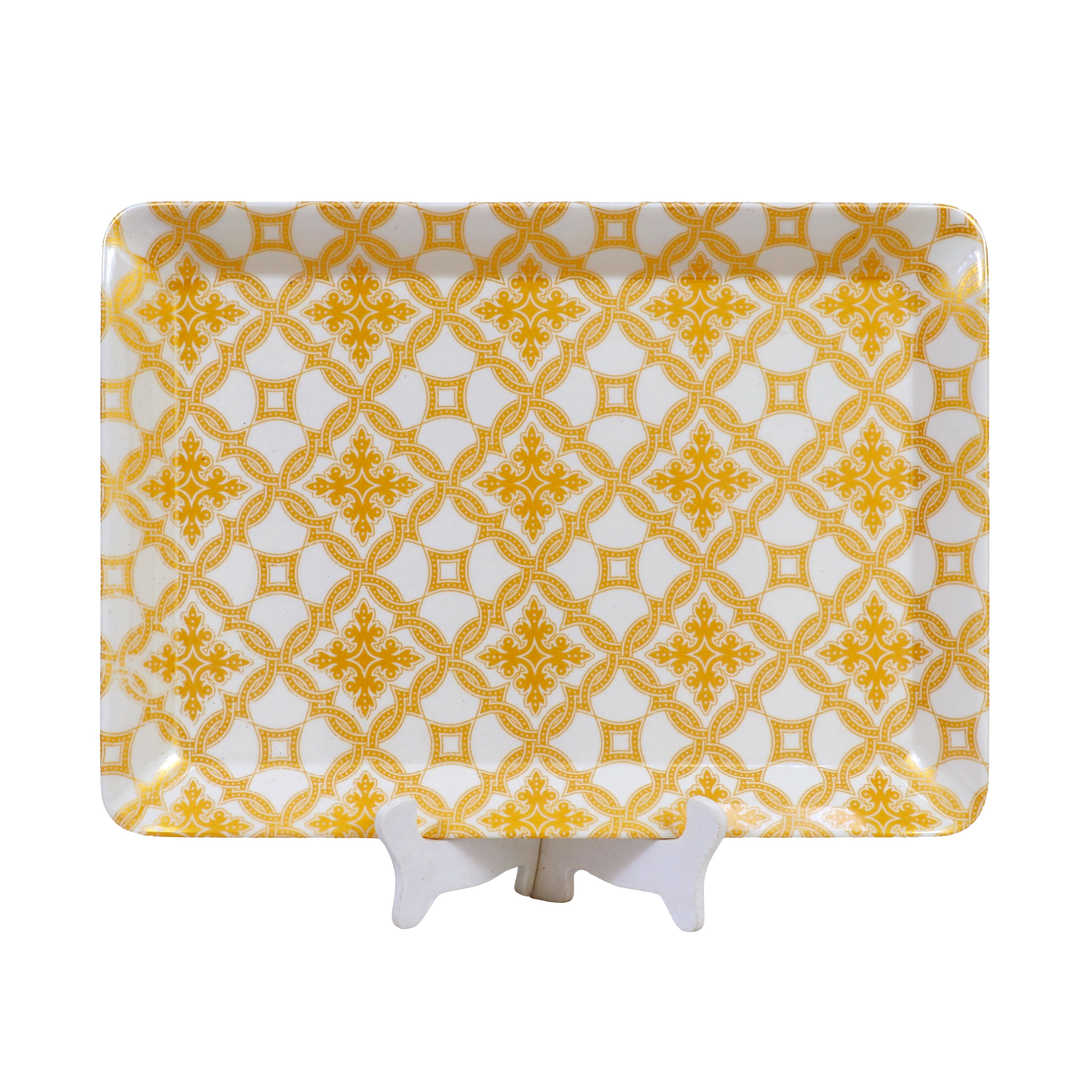 Ariya Rectangle Tray Pack of 2 for Dishes & Drinks