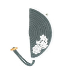 Ariya Ethnic Boho Clutch Bag – Woven Cotton Handbag for Women