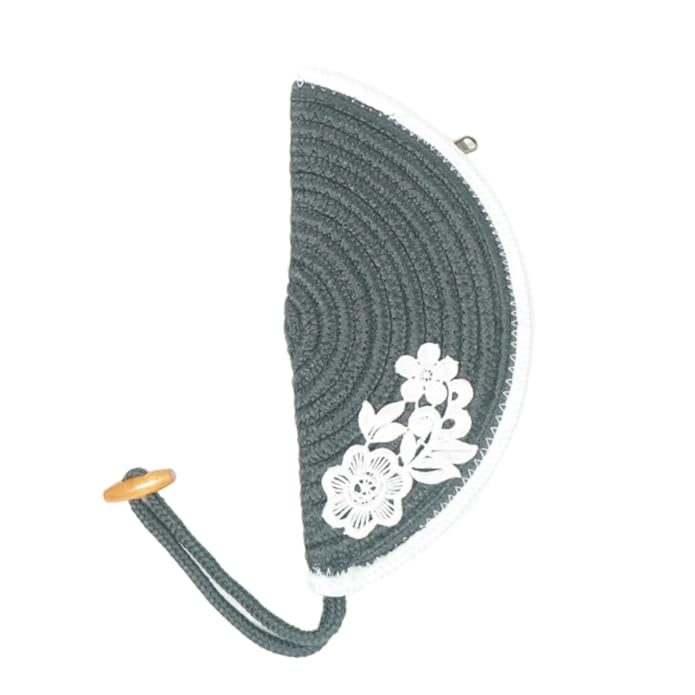 Ariya Ethnic Boho Clutch Bag – Woven Cotton Handbag for Women