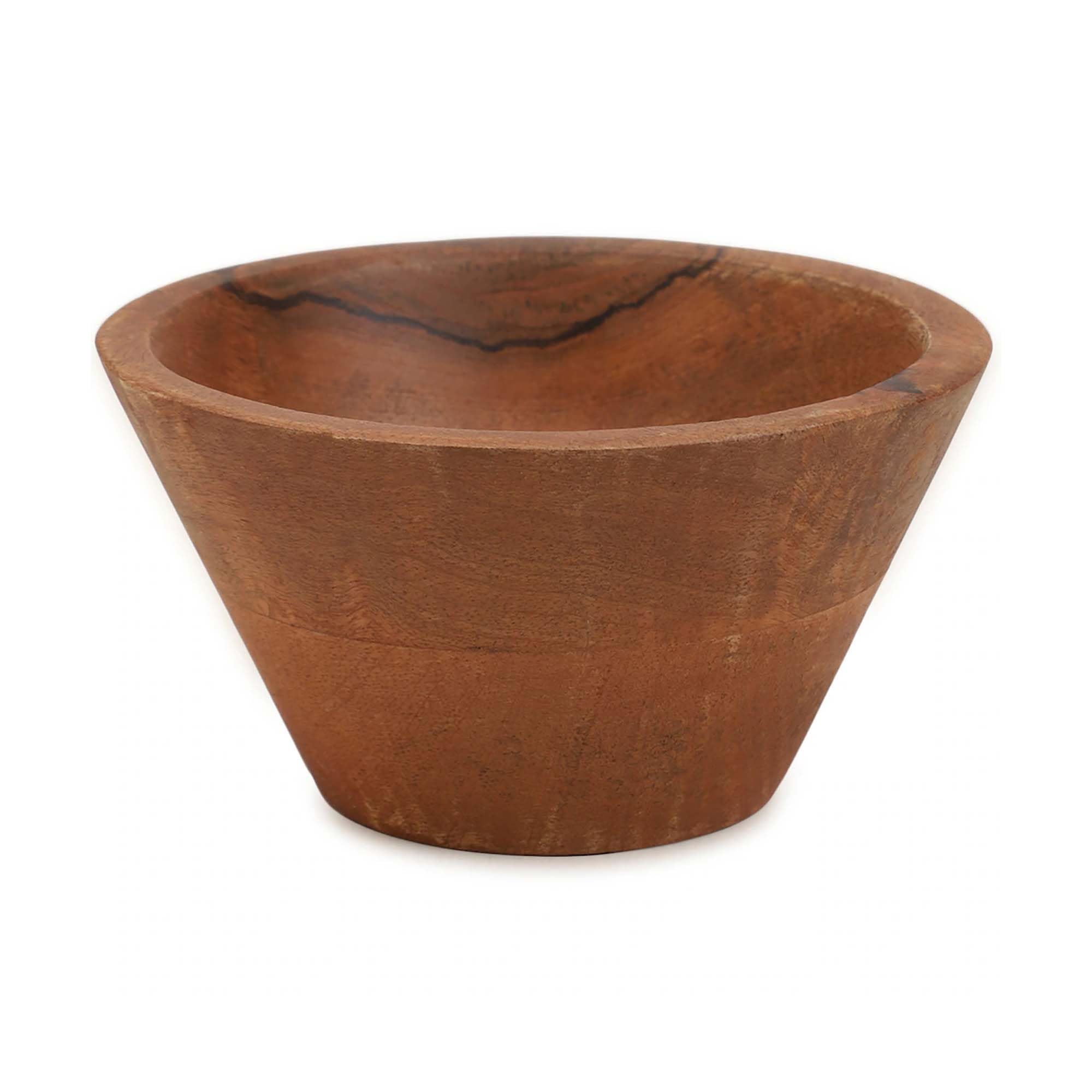 Ariya 5" Acacia Wood Salad Bowl – Handcrafted for Salads, Fruits & Snacks