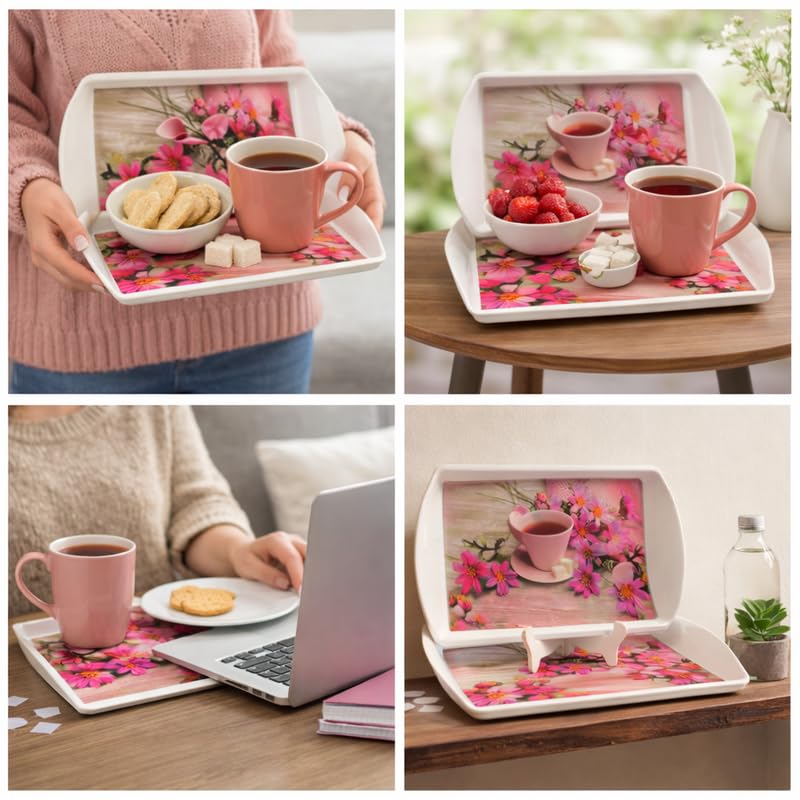 Ariya Melamine Rectangular Tray Set of 2 – Blossom Tea