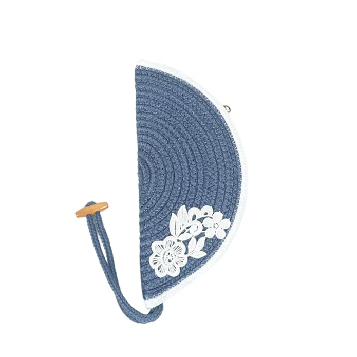 Ariya Ethnic Boho Clutch Bag – Woven Cotton Handbag for Women