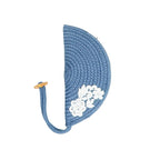 Ariya Ethnic Boho Clutch Bag – Woven Cotton Handbag for Women