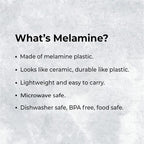 Ariya Melamine 11"Inch Dinner Plate | Gold-Cream | Pack of 4