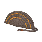 ARIYA Stylish Unique Handmade Beige & Yellow Lace (PP & Cotton Blend) Clutch Bag, Perfect for Parties, Weddings & Everyday Outings