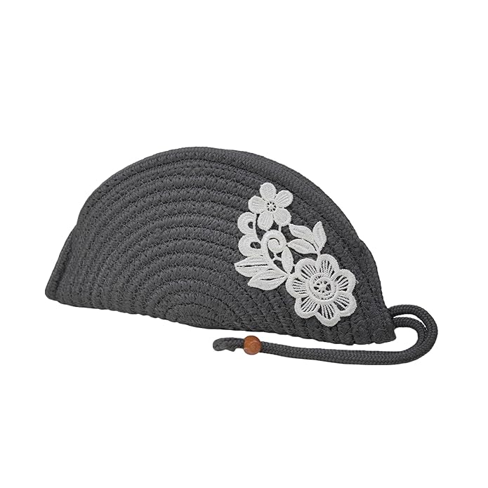 Ariya Ethnic Boho Clutch Bag – Woven Cotton Handbag for Women