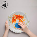 Ariya Melamine Dinner Plates 13 Inch Set of 12 | Golden Grace