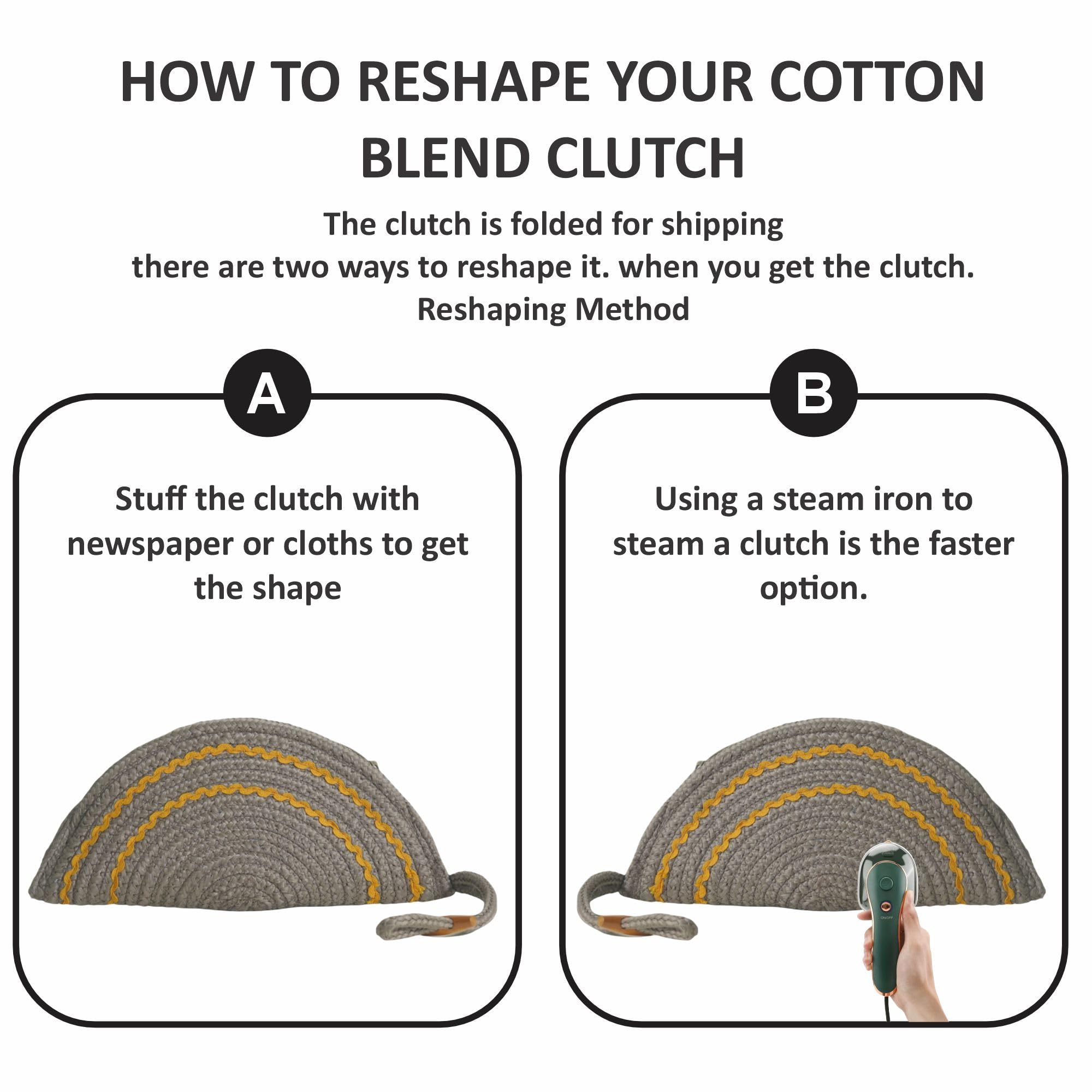 ARIYA Stylish Unique Handmade Beige & Yellow Lace (PP & Cotton Blend) Clutch Bag, Perfect for Parties, Weddings & Everyday Outings