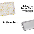 Ariya Melamine Serving Tray Set of 12 – Golden Mirage | 605