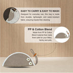 ARIYA Women Clutch Handbag with Flower (4077 | Beige) Handcrafted PP & Cotton Blend Clutch, Perfect for Ladies & Girls, Lightweight Stylish Purse for Parties, Special Occasions, Casual & Formal