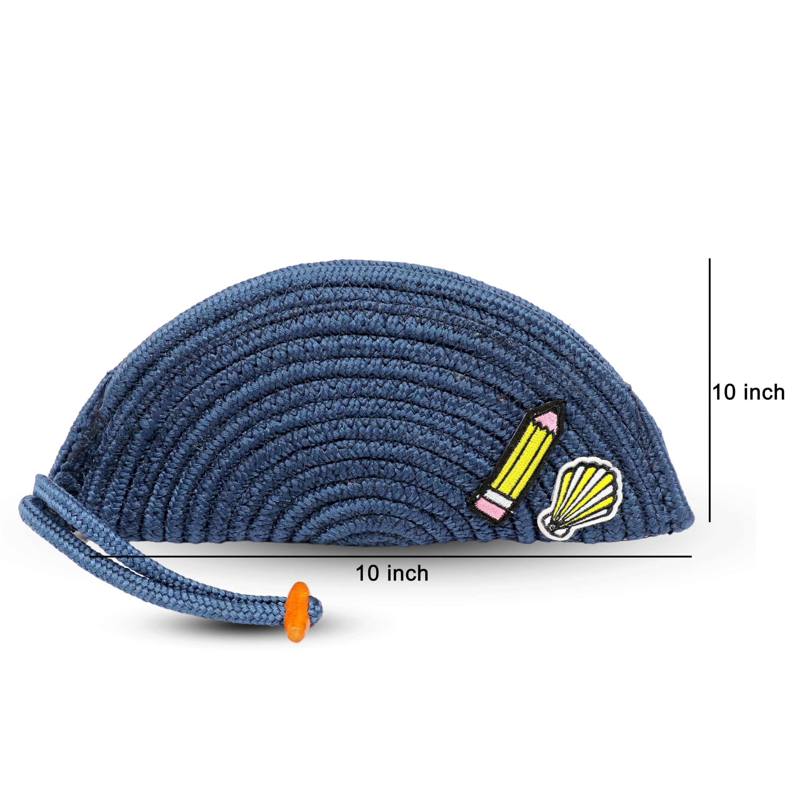 Ariya Women Clutch Handbag with Sticker (4077 | Blue) Handcrafted PP & Cotton Blend Clutch, Perfect for Ladies & Girls, Lightweight Stylish Purse for Parties, Special Occasions, Casual & Formal