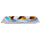 Ariya Melamine Rectangle Tray Pack of 2 Multicolor