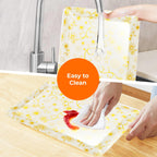 Ariya Melamine Serving Tray Set of 6 – Golden Bloom | 605