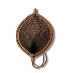 Ariya Women Clutch Handbag with Sticker (4077 | Brown) Handcrafted PP & Cotton Blend Clutch, Perfect for Ladies & Girls, Lightweight Stylish Purse for Parties, Special Occasions, Casual & Formal