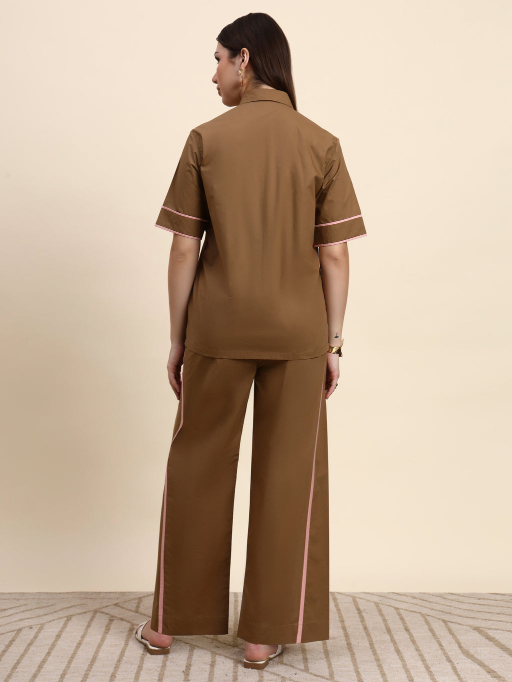 Sahara Co-ord Set (Mocha Blush)