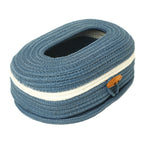 Ariya Blue Tissue Box With Wooden Button | Elegant Durable Holder