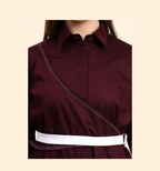Veloura Co-ord Set (Wine Berry)