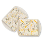 Ariya Melamine Rectangle Serving Tray Set of 2 – Multicolor, Easy to Clean