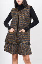 Ariya Threads  Regal Chain Tweed Co-Ord Set | Premium Fashion