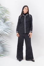 Ariya Threads  Black Aura Lace Co-Ord Set | Party Wear Outfit