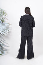 Ariya Threads  Black Aura Lace Co-Ord Set | Party Wear Outfit