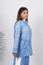 Ariya Threads  Aero Lace Luxe Jogger Co-Ord | Women Stylish Set