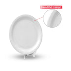 Ariya Melamine 11"Inch Dinner Plate | White | Pack of 4