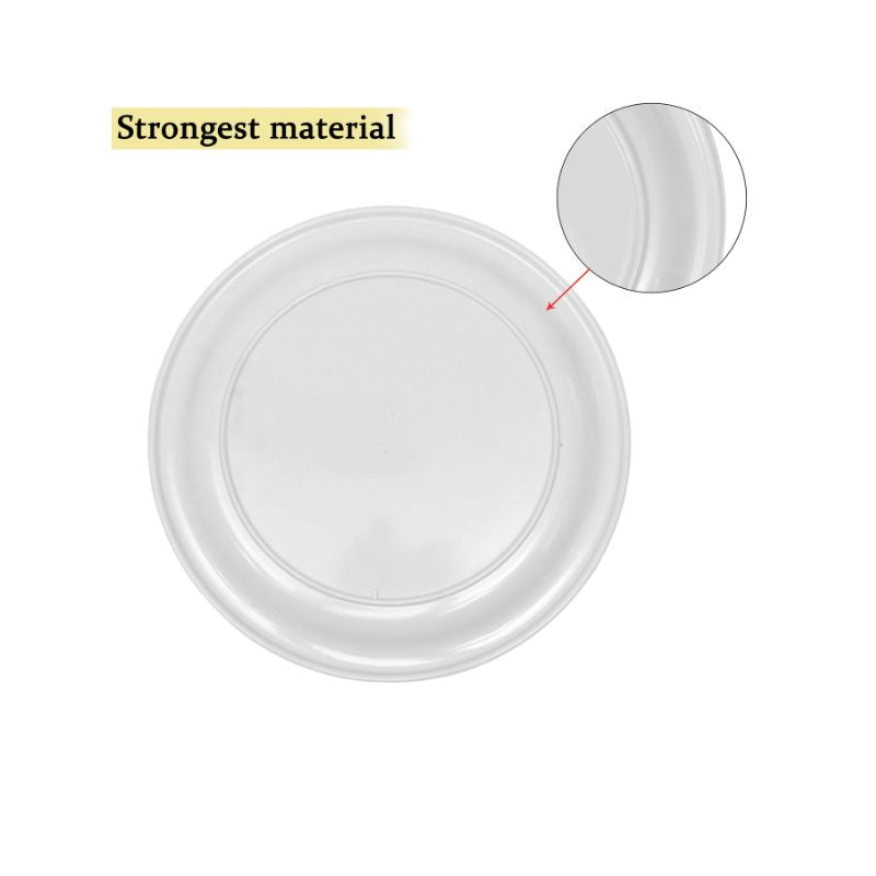 Ariya Melamine 11"Inch Dinner Plate | White | Pack of 4