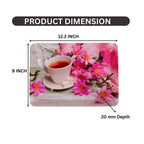 Ariya Multicolor Melamine Tray Set for Home & Office