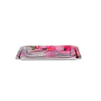 Ariya Multicolor Melamine Tray Set for Home & Office
