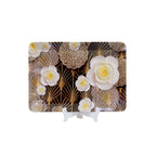 Ariya Serving Tray Set of 2 Multicolor Melamine