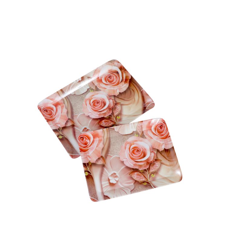 Ariya Multicolor Serving Tray Set for Home & Office